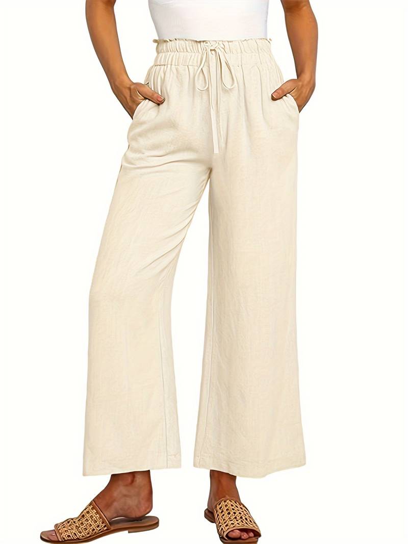 Nadine - Comfortable Women's Linen Pants