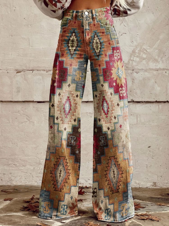 ALDINA | VINTAGE BOHO BAGGY TROUSERS