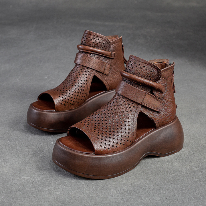 Meike™ -  Orthopedic Leather Sandals