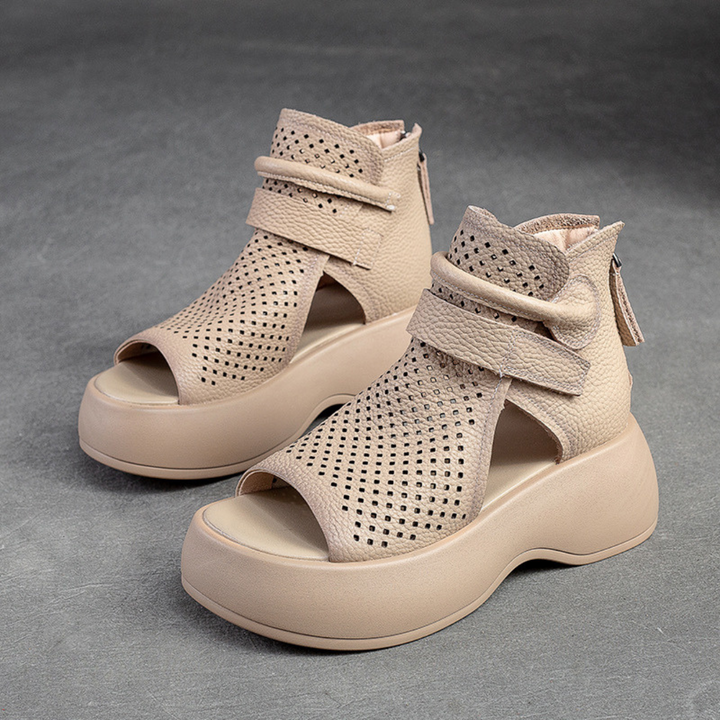 Meike™ -  Orthopedic Leather Sandals