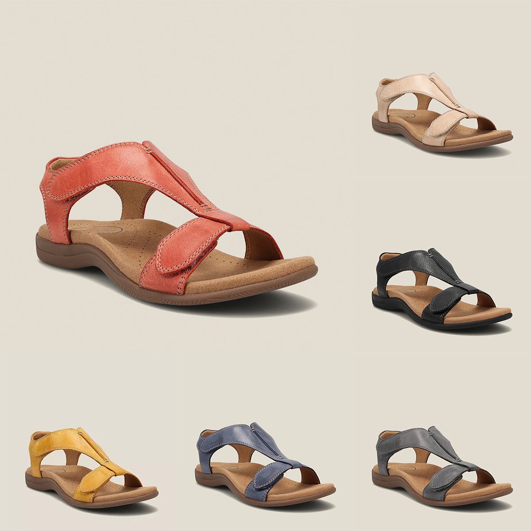 Giulia™ - Casual leather orthopedic sandals