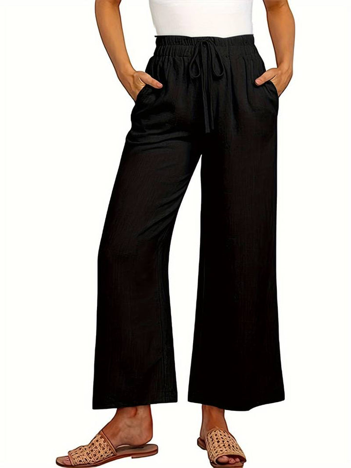 Nadine - Comfortable Women's Linen Pants