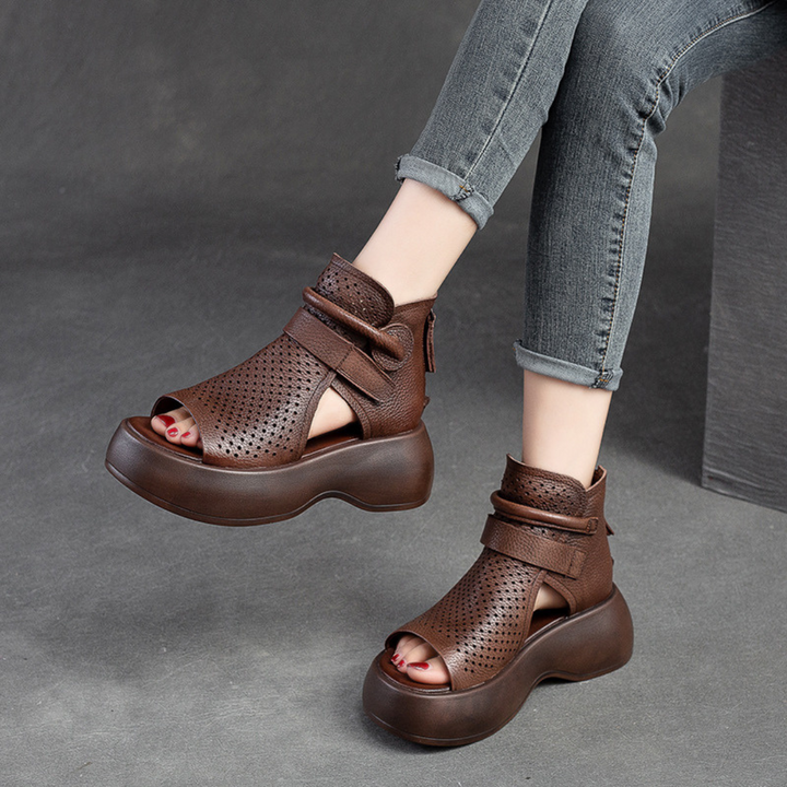 Meike™ -  Orthopedic Leather Sandals