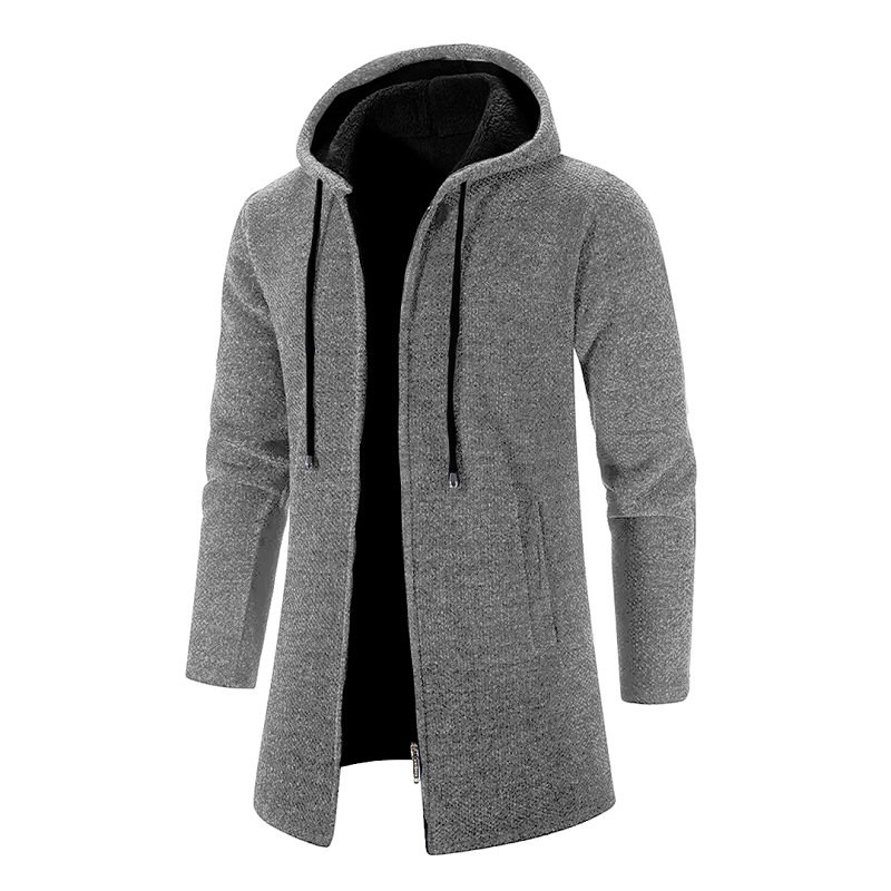 Alex Mid-length Hooded Wool Jacket