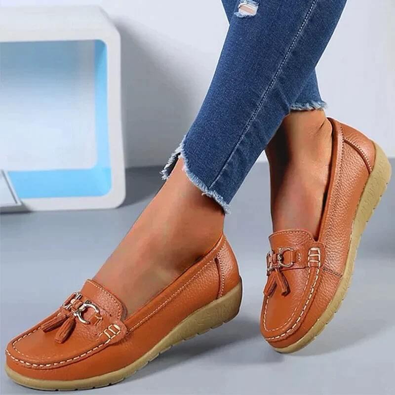 Hannah™ - Women's Orthopedic Leather Shoes