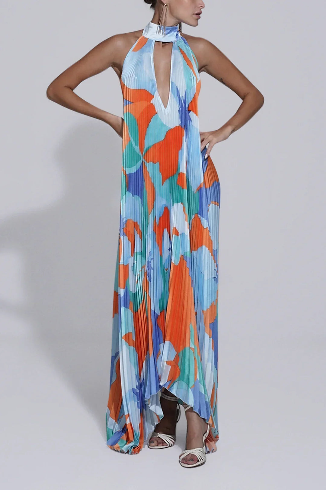 Elisia™ - Maxi Dress with Necklace