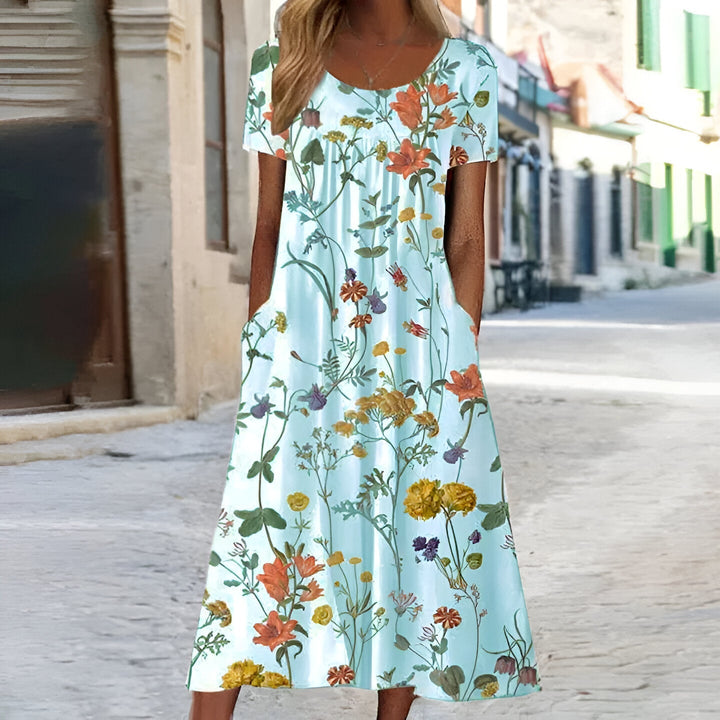 Ella - Floral Bohemian Summer Dress