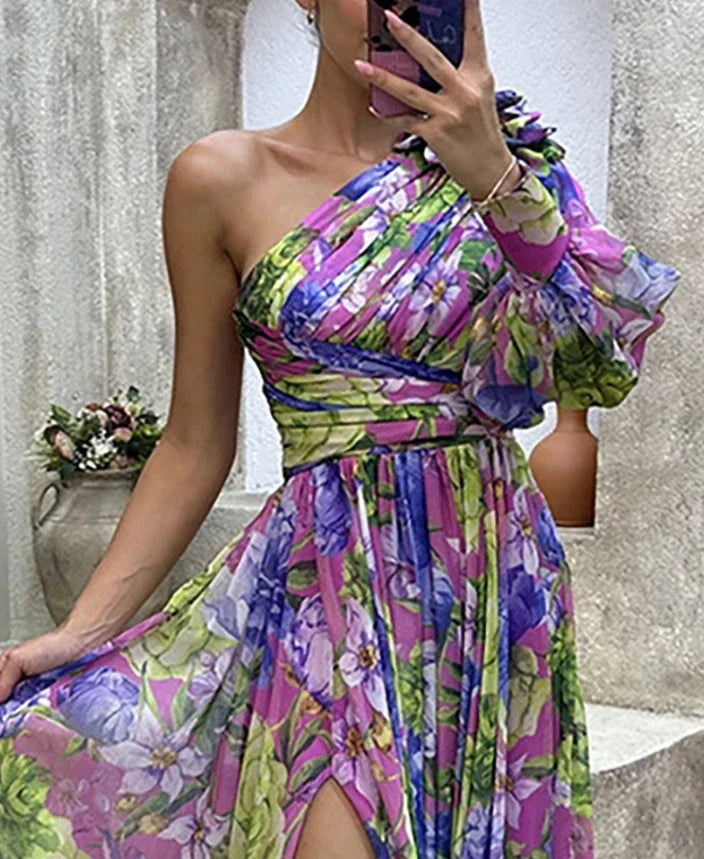 Priscila - Elegant Floral Dress