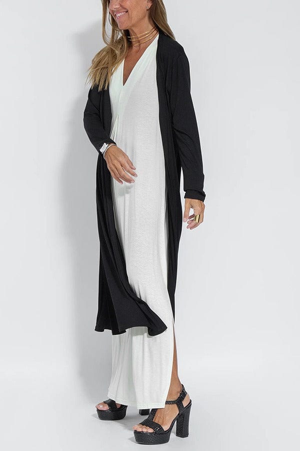 Clara - Elegant maxi dress + FREE matching cardigan