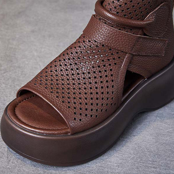 Meike™ -  Orthopedic Leather Sandals