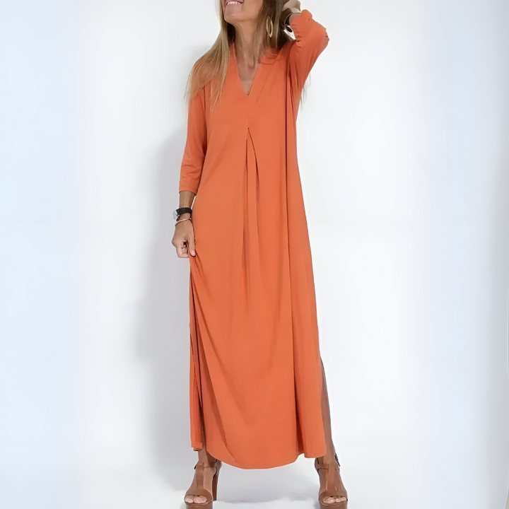 Leila® - Comfortable Summer Long Dress