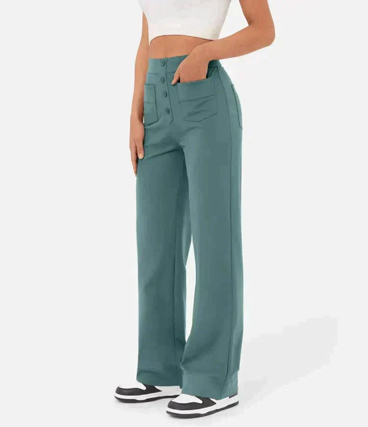 Alina - Elastic Casual Pants