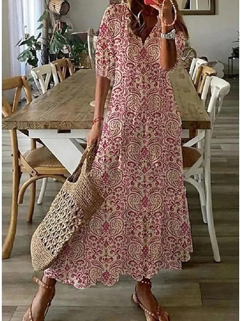 Audrey - Boho Maxi Dress